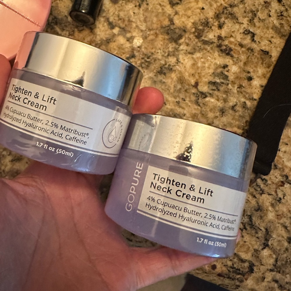 Facelift cream and different kind for face. Assorted all is brand new